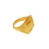 24K Gold Leopard Ancient Design Ring