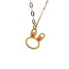 24K Gold Rabbit Necklace