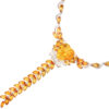 18K White Gold Citrine Necklace
