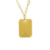 24K Gold 5G Design Necklace