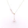 18K Gold Akoya Pearl Necklace