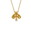 24K Gold Pearl Necklace