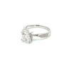 18K White Gold 1.087ct Diamond Ring