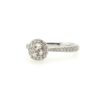 18K White Gold 0.774ct Diamond Ring