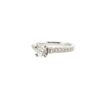 18K White Gold 0.735ct Diamond Ring