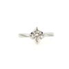 18K White Gold 0.637ct Diamond Ring