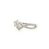 18K White Gold 0.743ct Diamond Ring