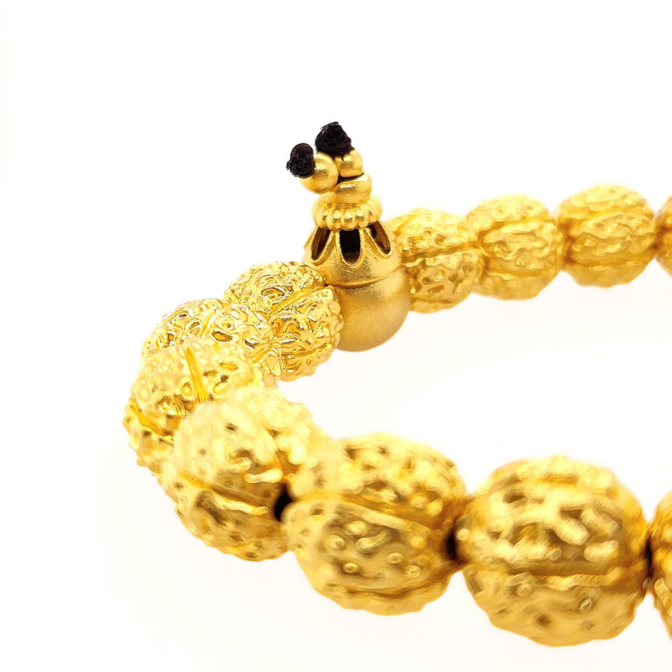 24K Gold Ancient Design Bracelet