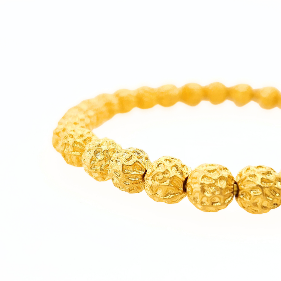24K Gold Ancient Design Bracelet
