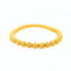 24K Gold Ancient Design Bracelet 27.36g