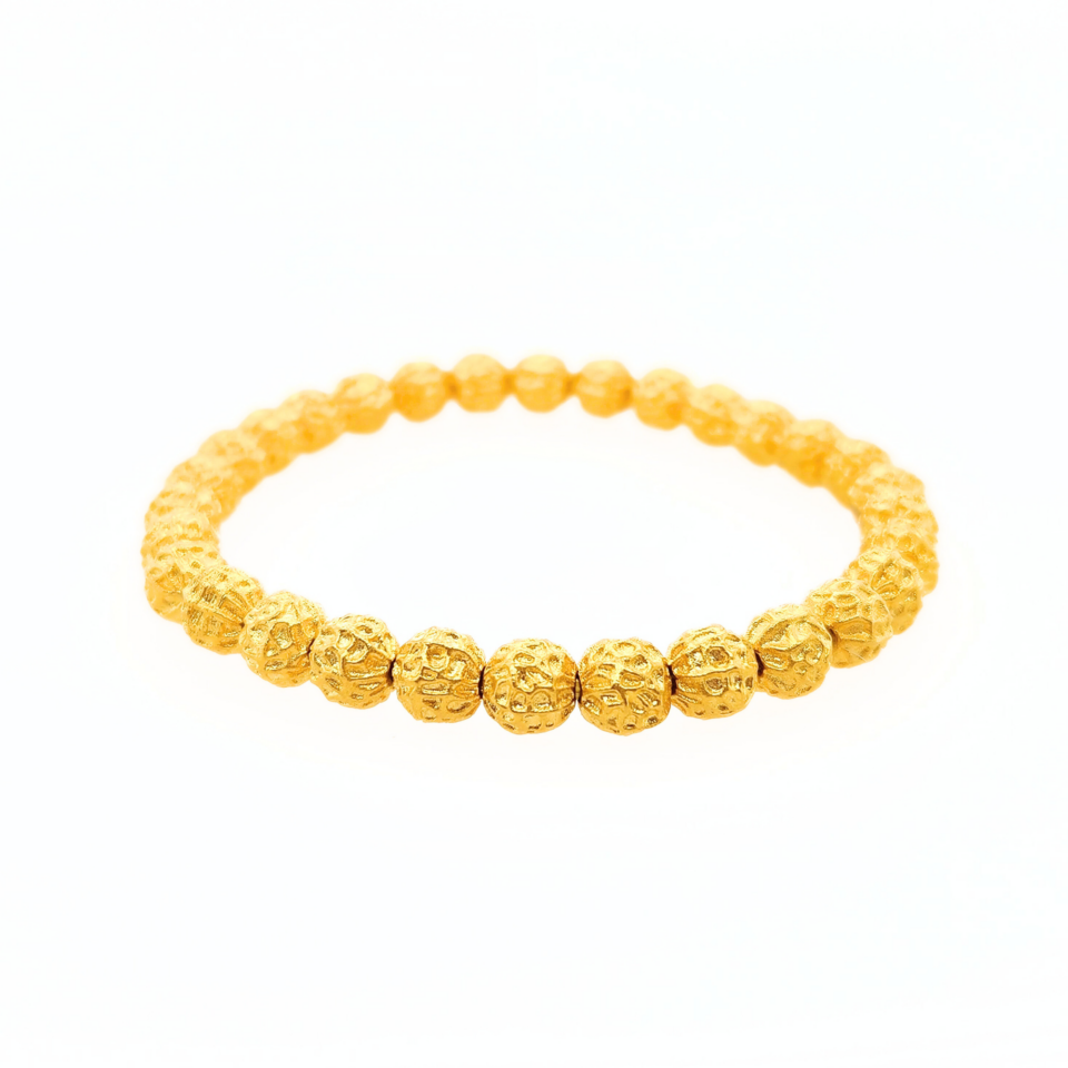 24K Gold Ancient Design Bracelet