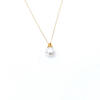 18K Gold Akoya Pearl Necklace