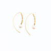 18K Gold Akoya Pearl Earrings