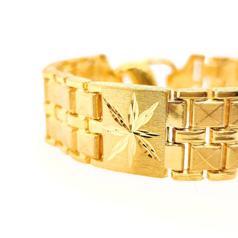 24K Gold Boutique Design Bracelet