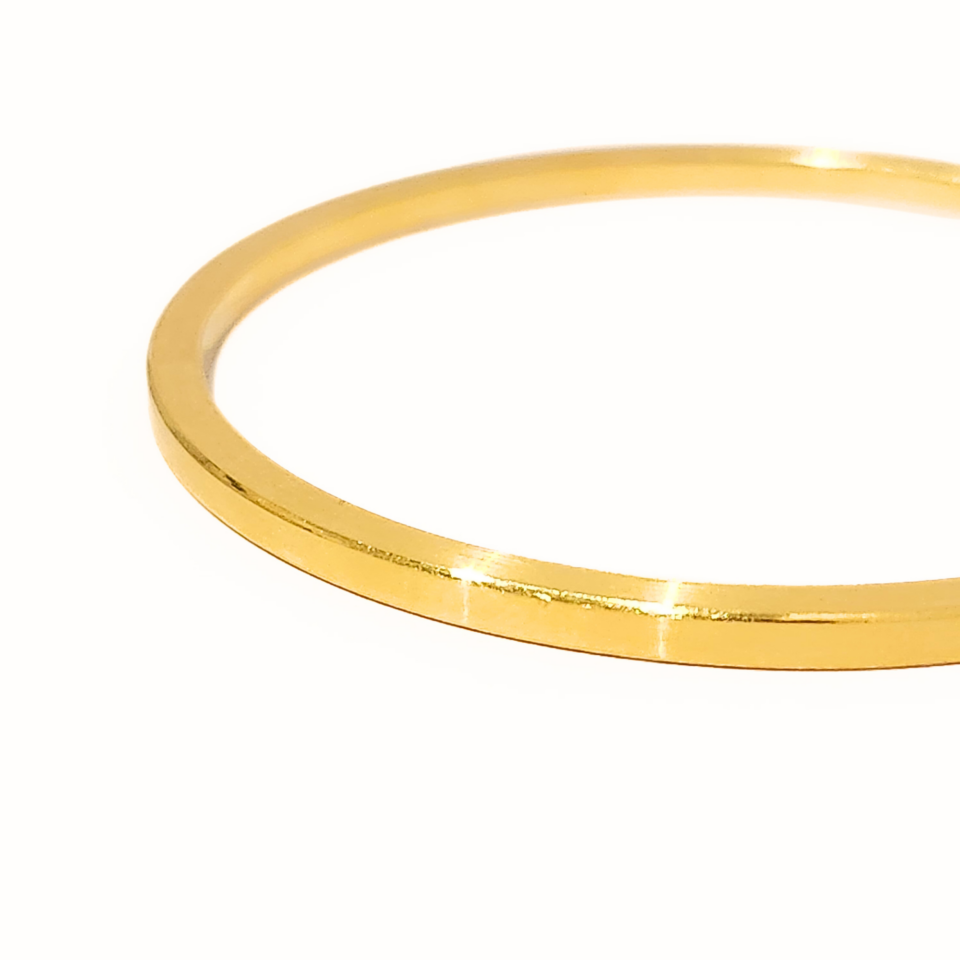 24K Gold Boutique Design Bangle