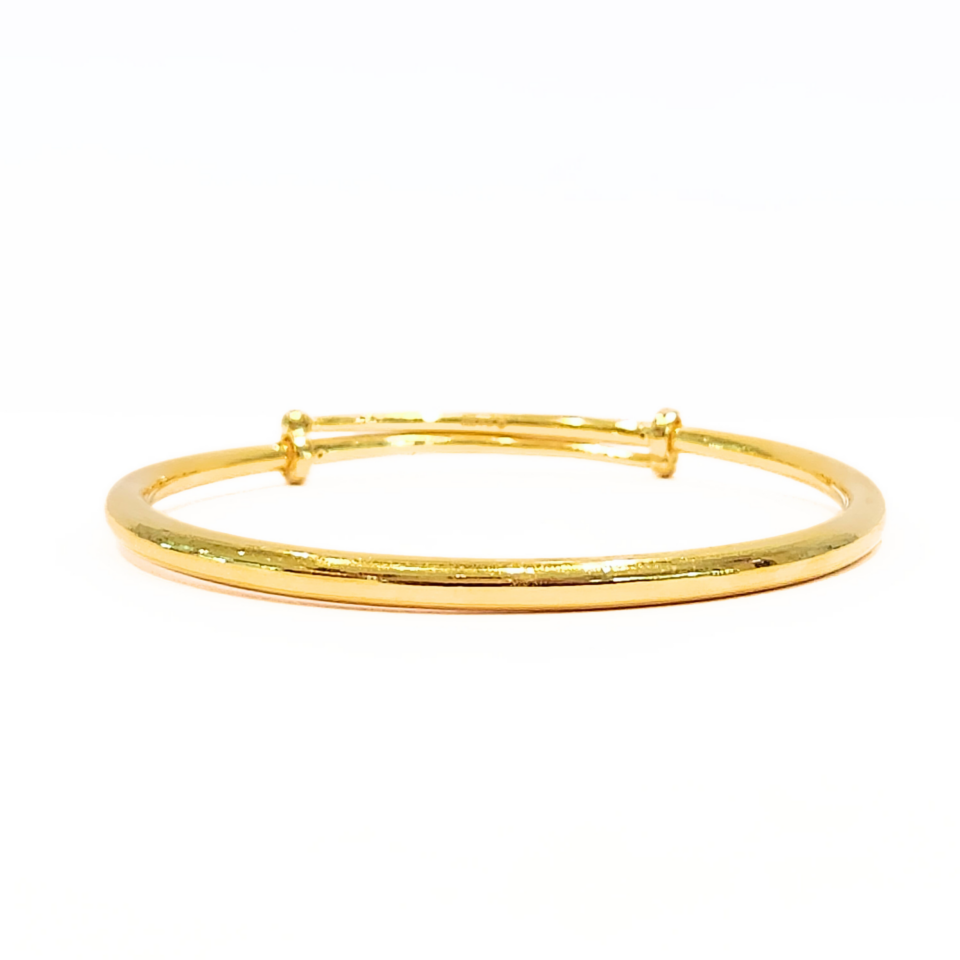 24K Gold Boutique Design Bangle
