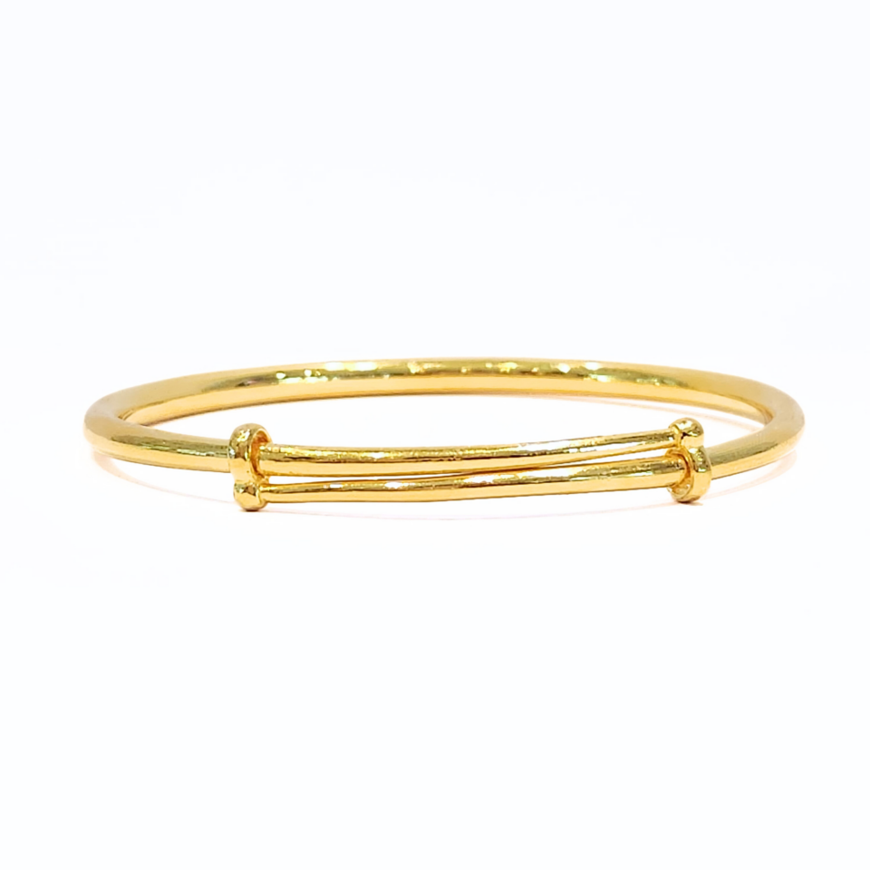 24K Gold Boutique Design Bangle
