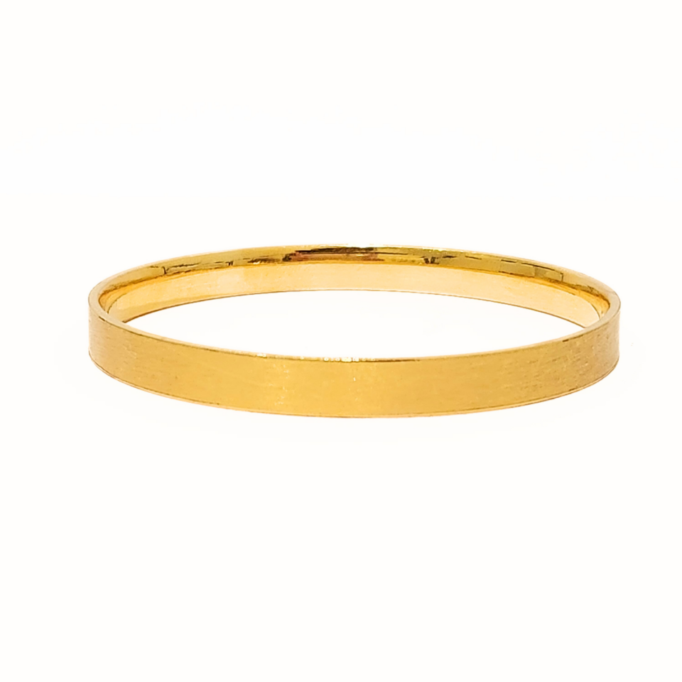 24K Gold Ancient Design Bangle