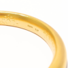 24K Gold Ancient Design Bangle 61.56g