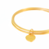 24K Gold Ancient Design Bangle