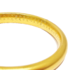 24K Gold Ancient Design Bangle 61.56g