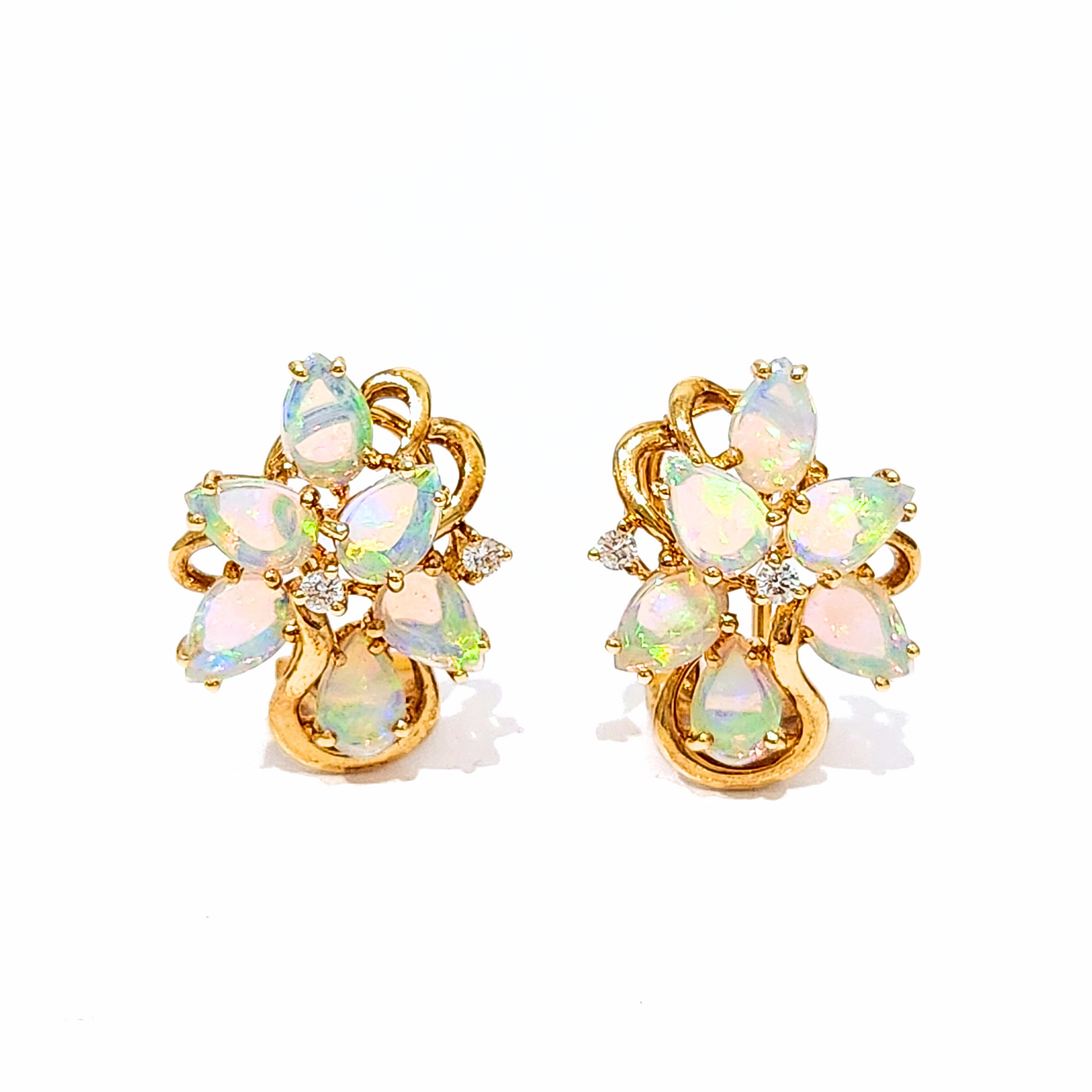 Opal Earrings