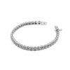 1.07ct 18K White Gold Diamond Tennis Bracelet