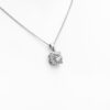 18K White Gold 1.797ct Diamond Pendant