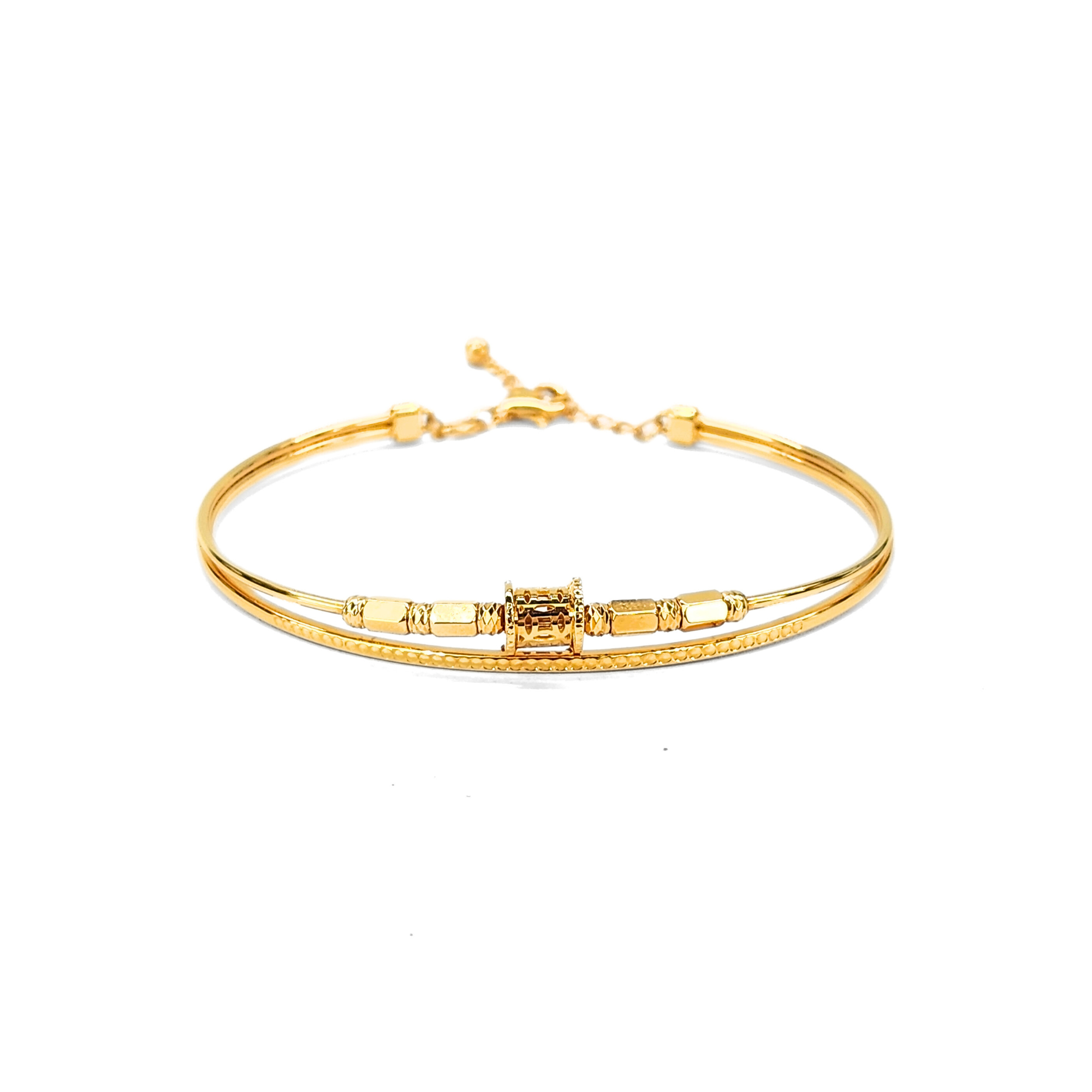 18K Yellow Gold Bangle