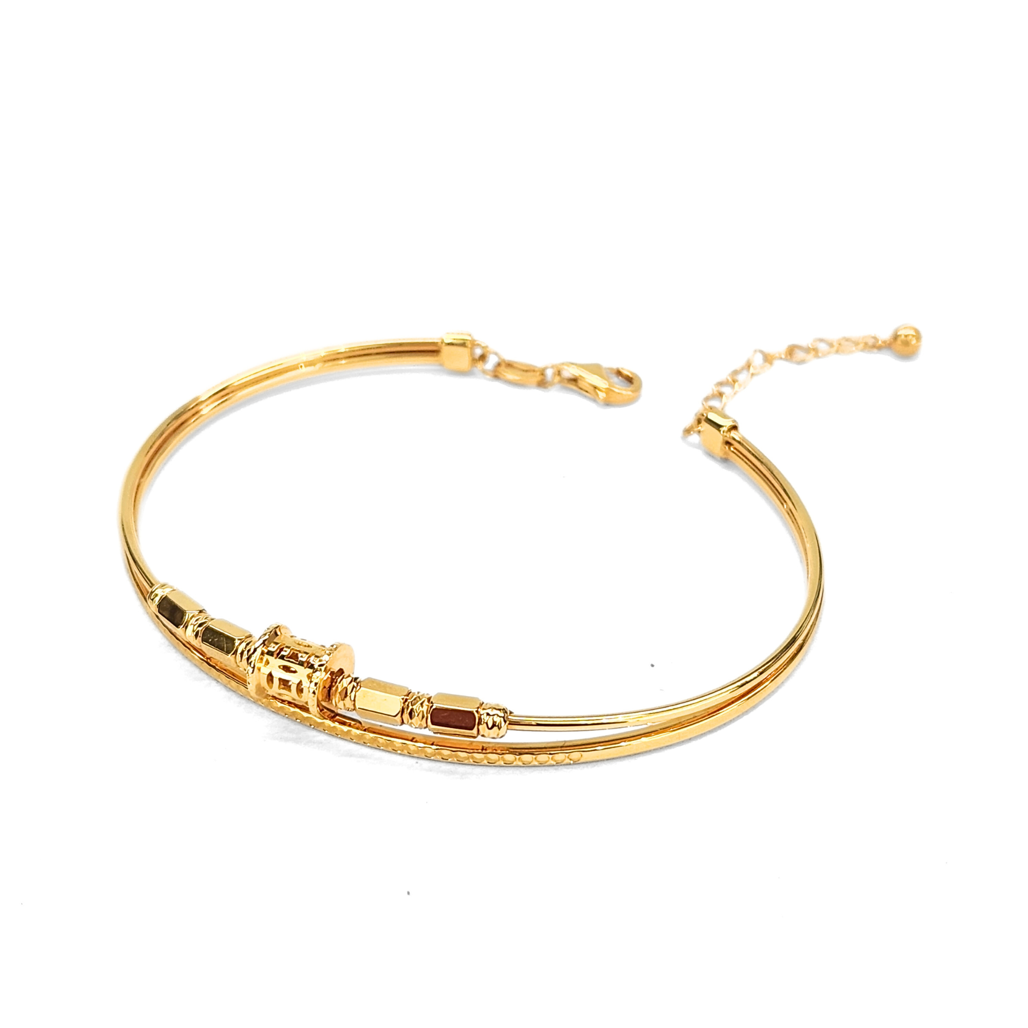 18K Yellow Gold Bangle