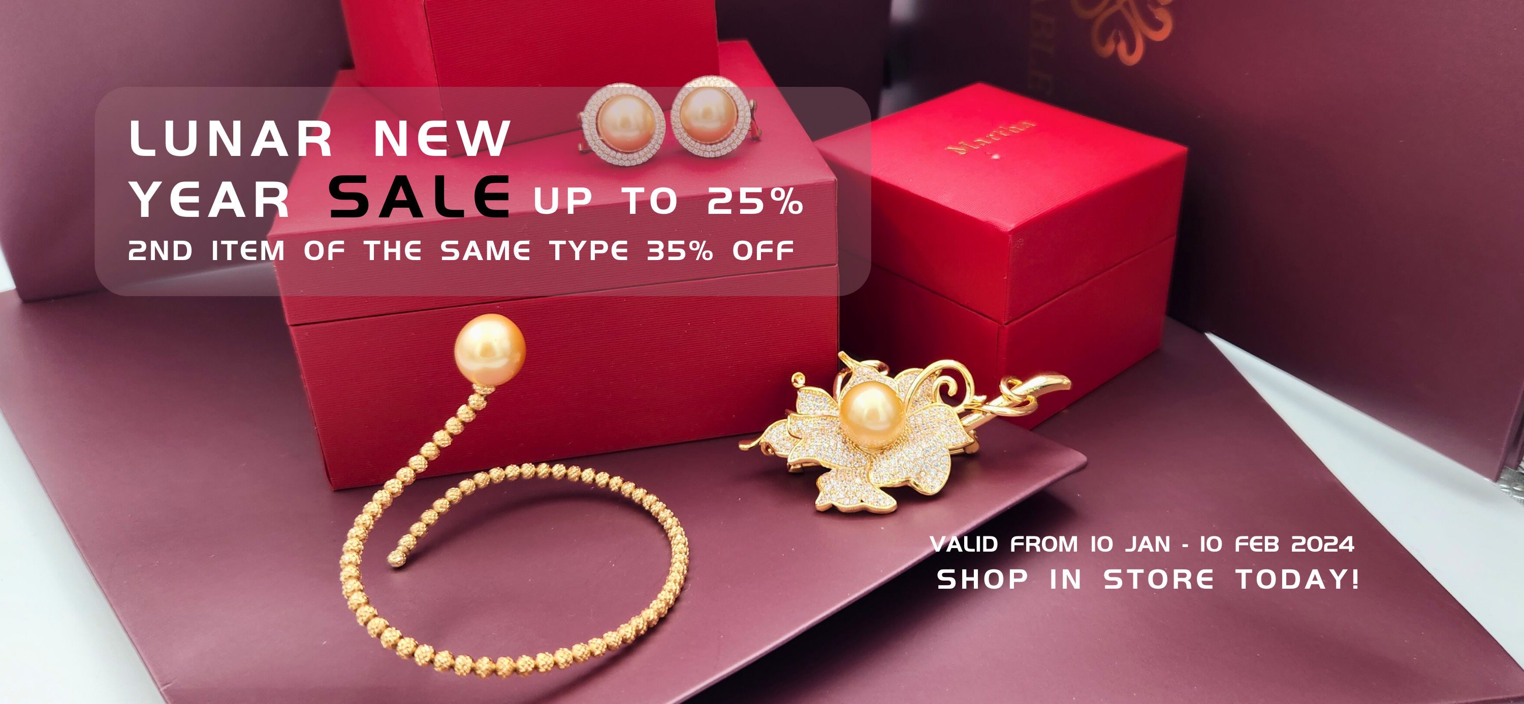 Martha Jewellery Chinese New Year Sale