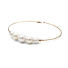 18K Yellow Gold Akoya Pearl Bangle