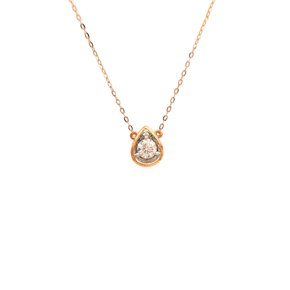 18K Gold Diamond Necklace