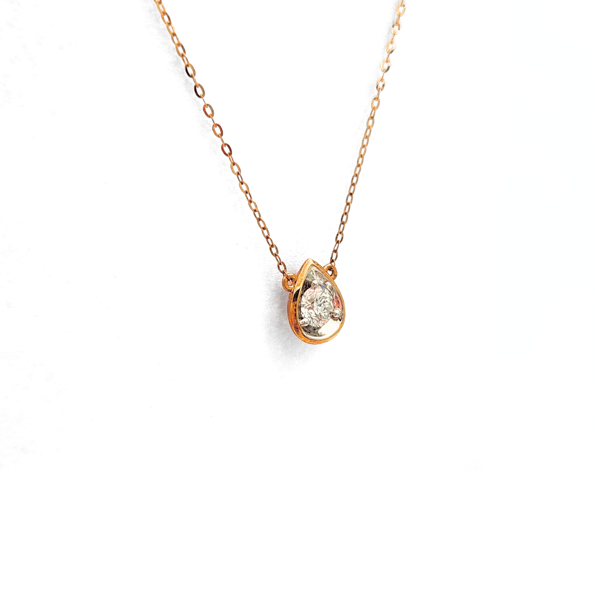 18K Gold Diamond Necklace