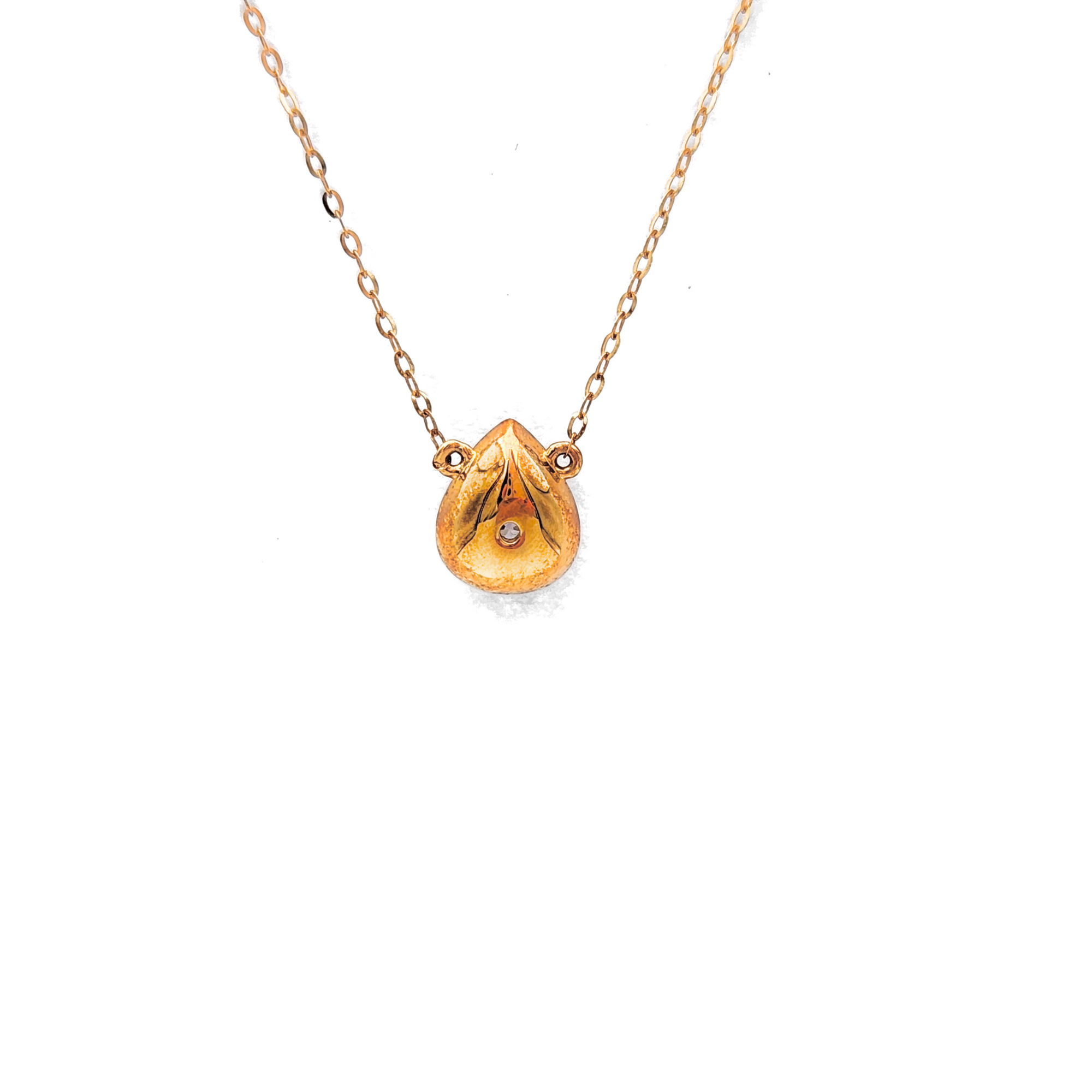 18K Gold Diamond Necklace