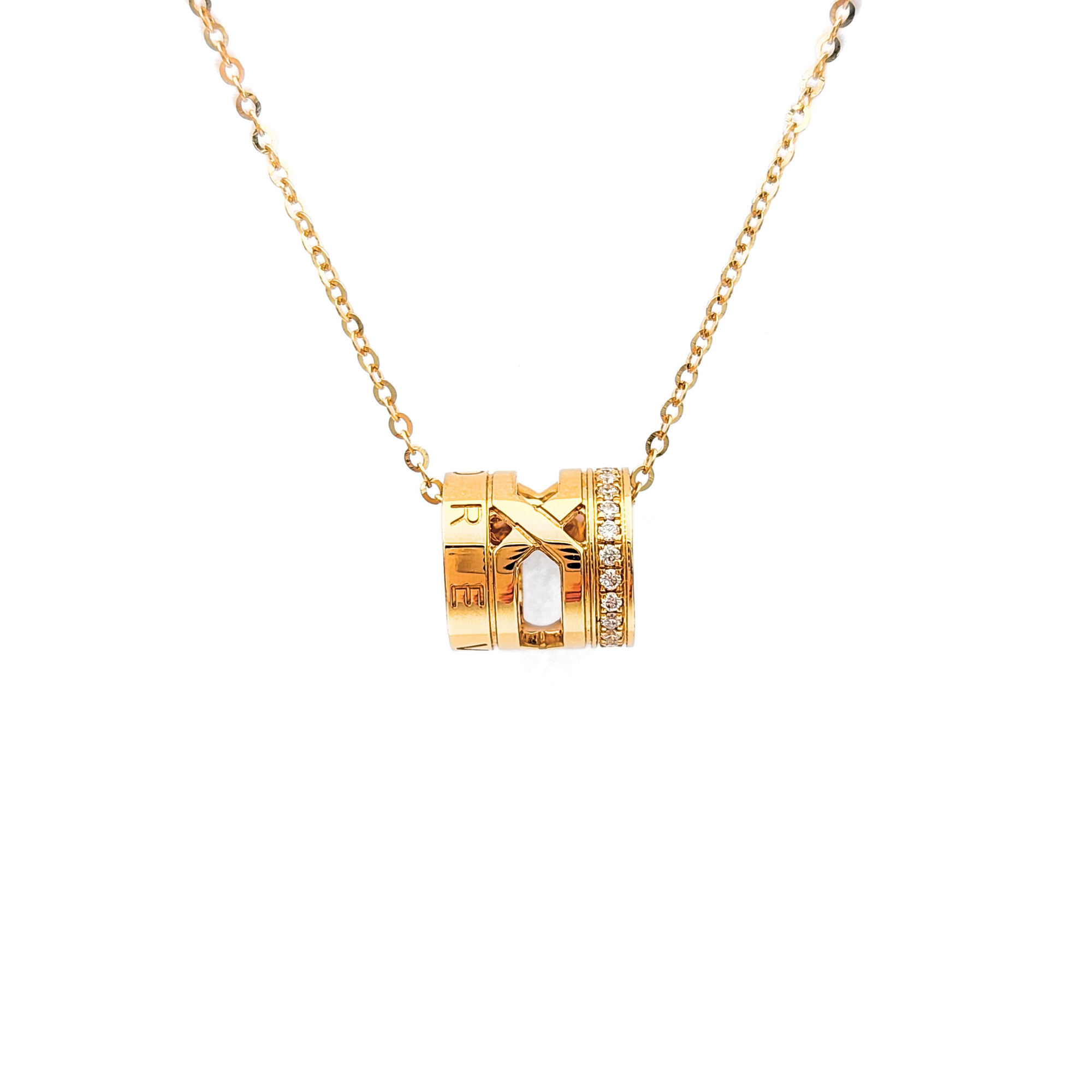 18K Gold Diamond Necklace