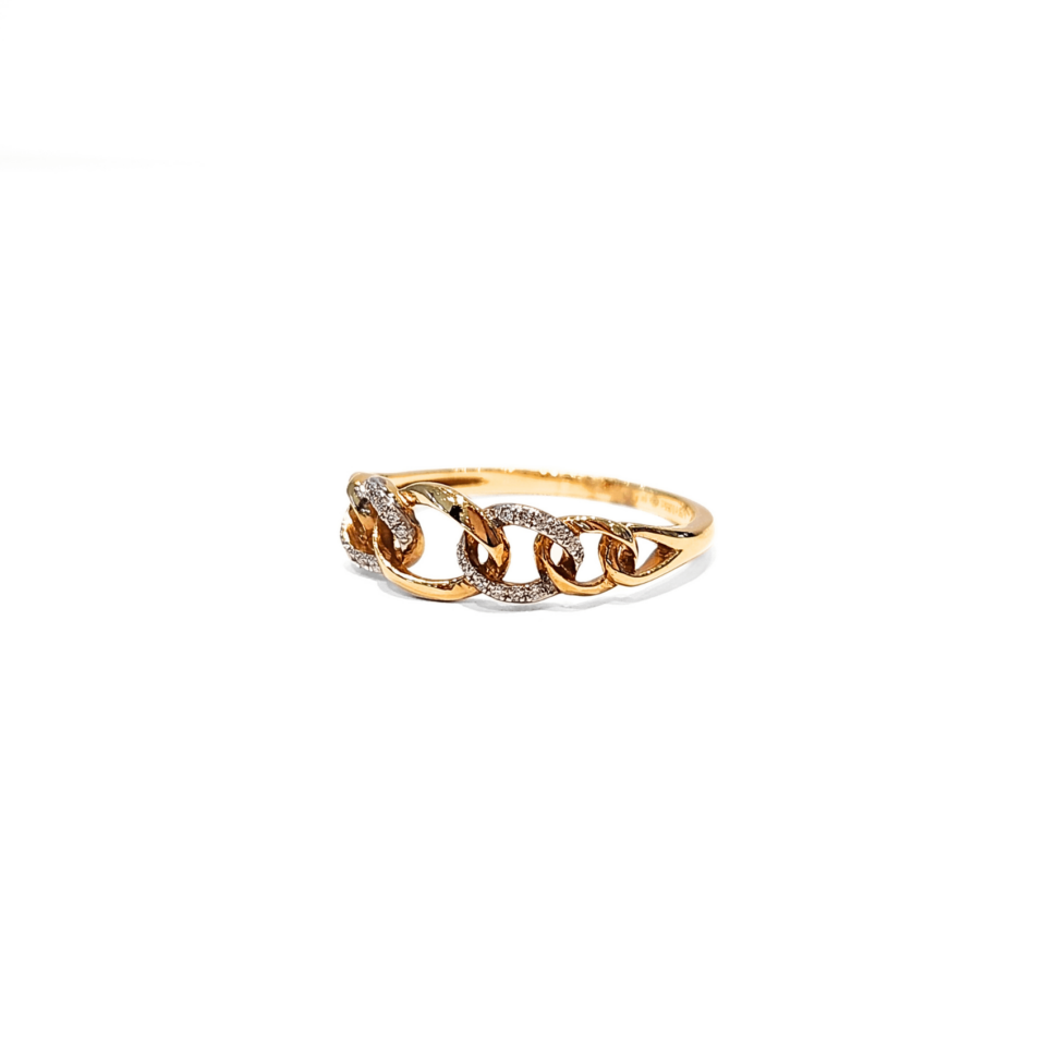10K Gold Diamond Ring