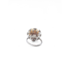 18K White Gold South Sea Golden Pearl Ring