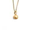 18K Gold South Sea Golden Pearl Pendent