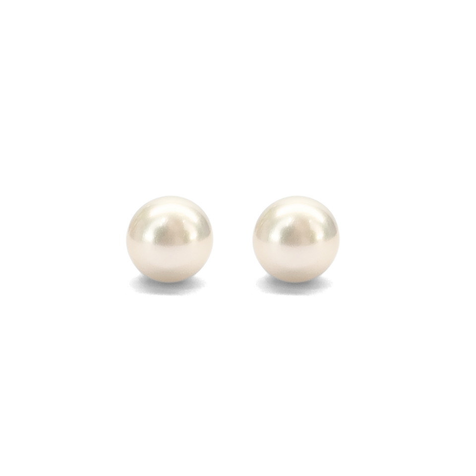 Autore 18K White Gold South Sea Pearl Earrings