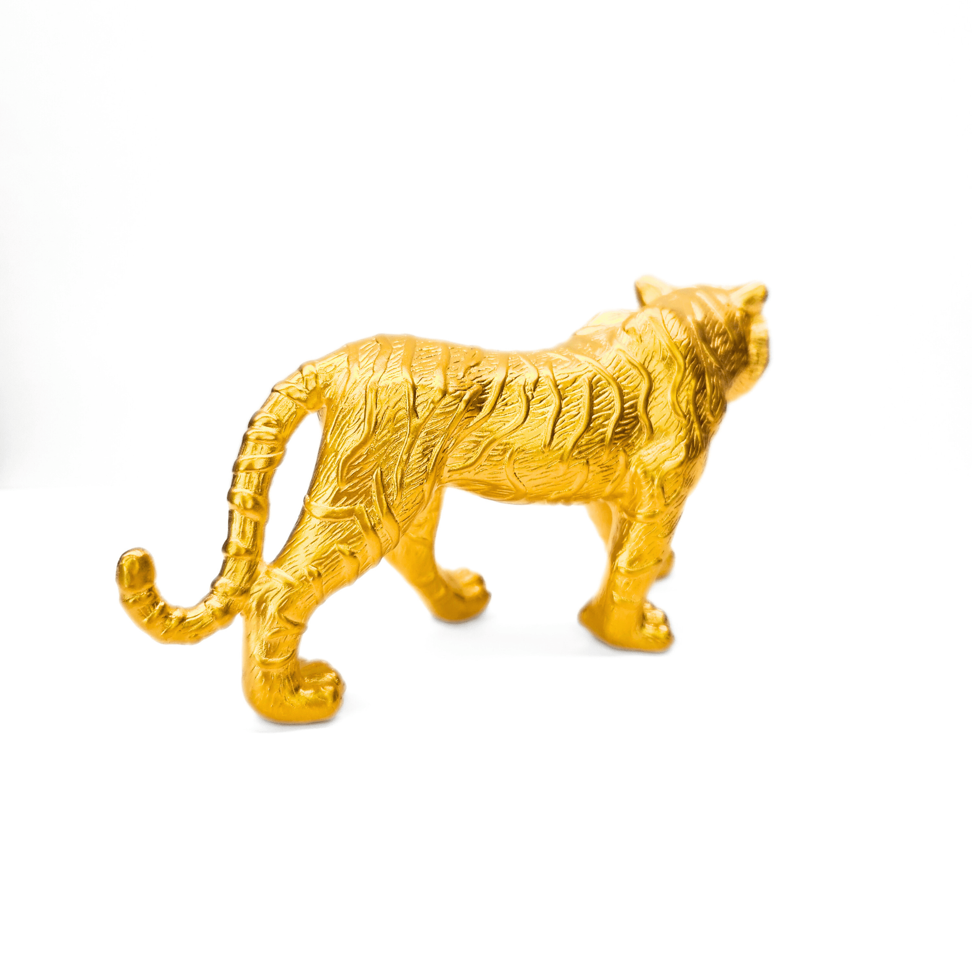 24K Gold 5D Tiger Ornament