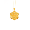 24K Gold Boutique Design Pendant