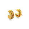 24K Gold 5G Design Earrings
