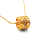 24K Gold Ancient Design Necklace