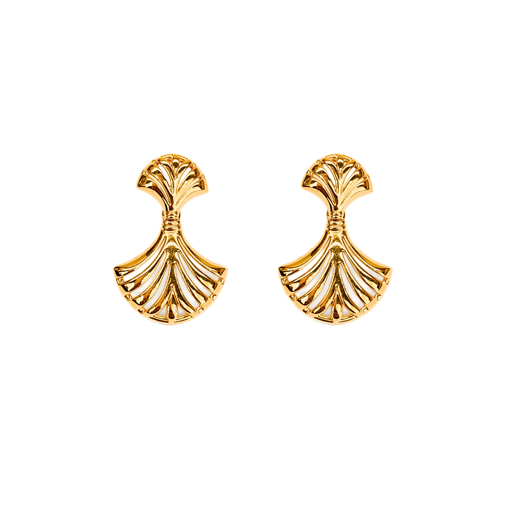24K Gold 5G Design Earrings