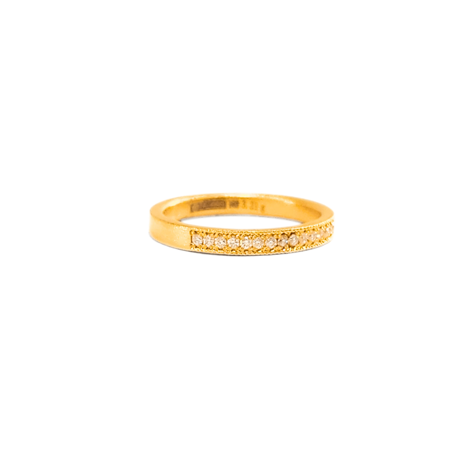 24K Gold Ancient Design Ring