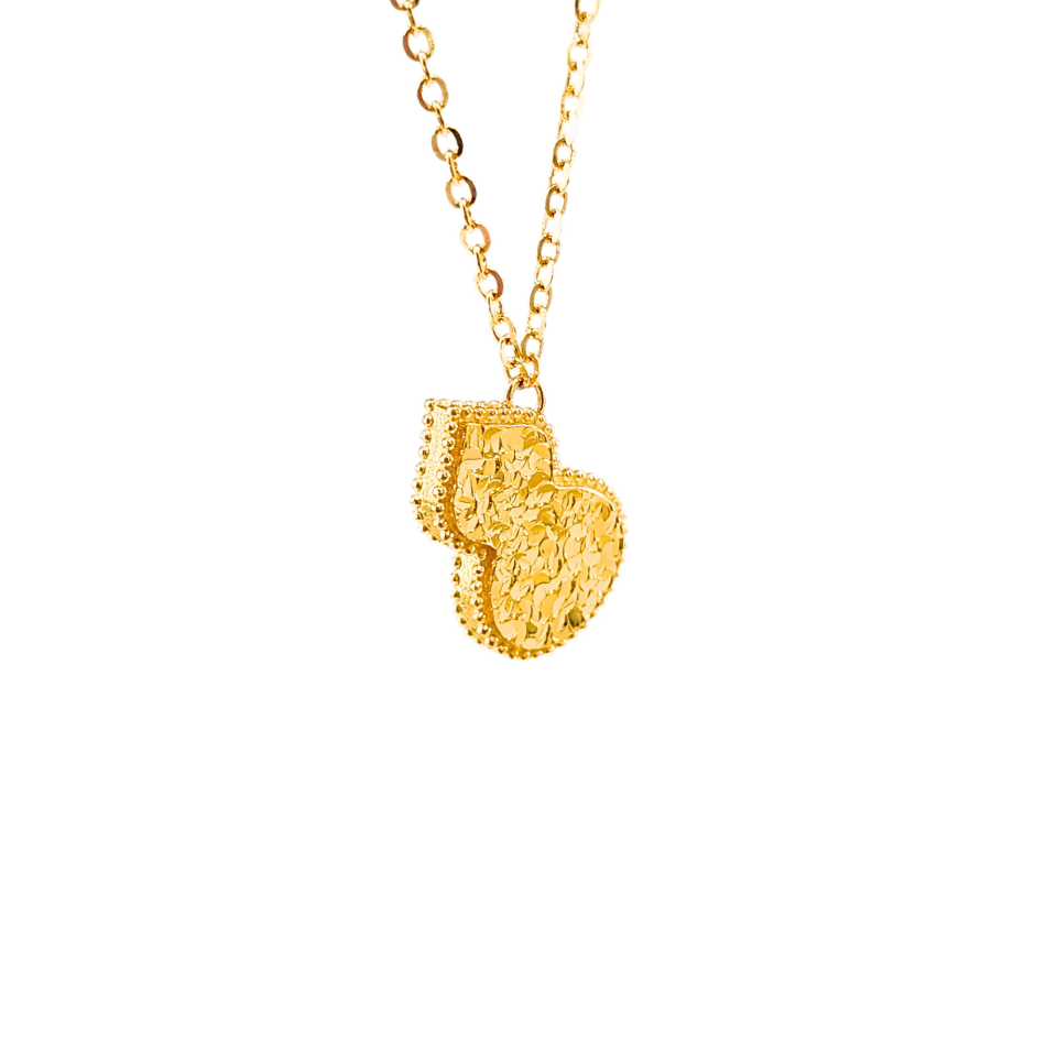 24K Gold 5G Design Hulu Necklace