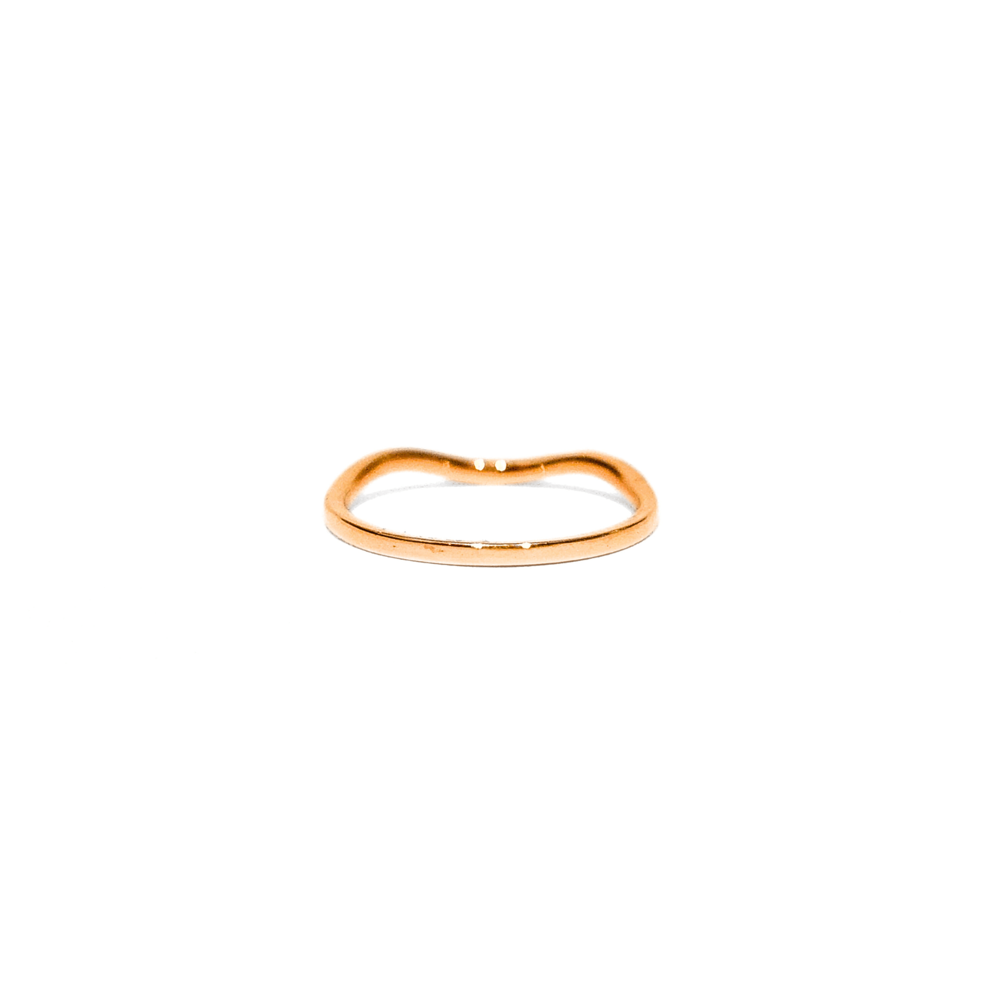 18K Rose Gold Diamond Ring