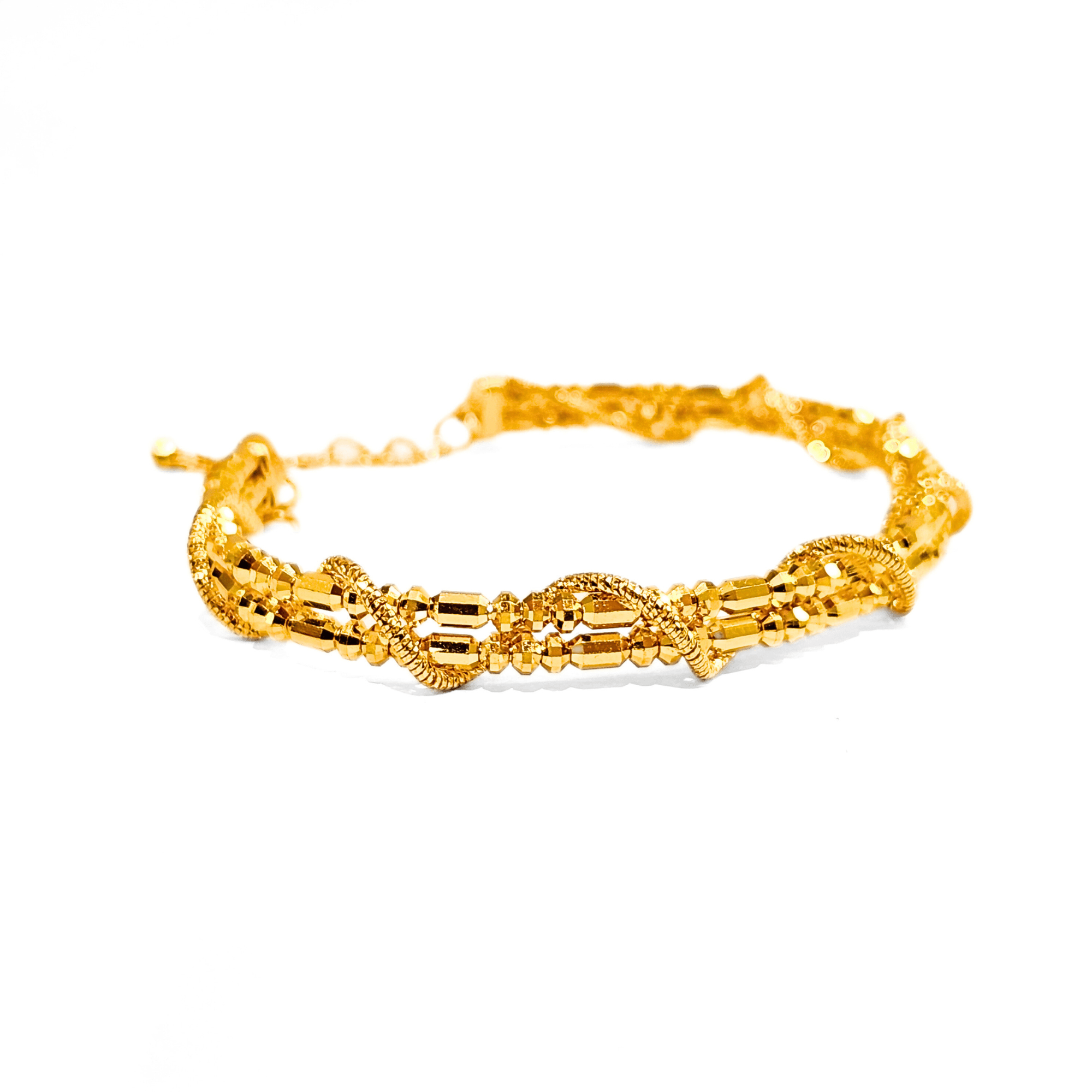 24K Gold 5G Design Bangle
