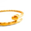 24K Gold Ancient Design Bangle